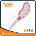 2017 good quality powerful rechargeable cute electric mosquito swatter for sale